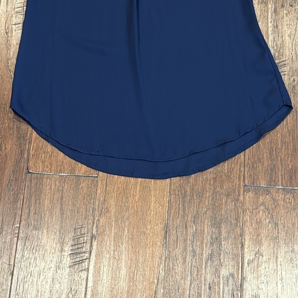 Small STOOSH Deep Blue V-Neck Tank Top - Picture 5 of 8